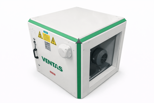 Ventas VEB-70 Çelik Profil Hücreli Tip Kanal Fanı